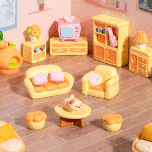 Miniature Landscape DIY Furniture Decor – Creative Tabletop Accents for Living Room, Bedroom, and Dollhouse Displays