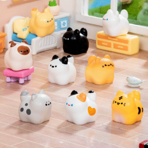 DIY Cat Miniature Landscape – Cute Desktop Decor Figurines