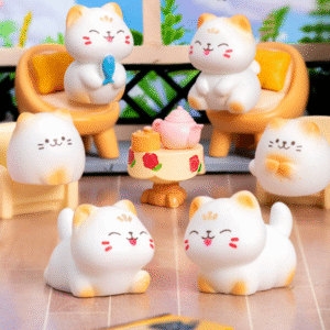 DIY Cat Miniature Scene – Adorable Decor for Desk & Dollhouse