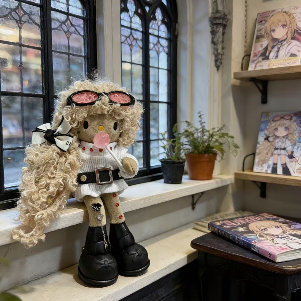 Hot Selling Collection Part ①: Long-Leg Hello Kitty Cute Plush Dolls, Bag Charms & Car Ornaments