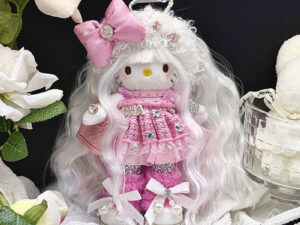 Plush Charms | Pink Doll Bag Charms & Keychains
