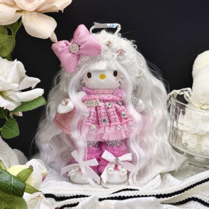 Plush Charms | Pink Doll Bag Charms & Keychains