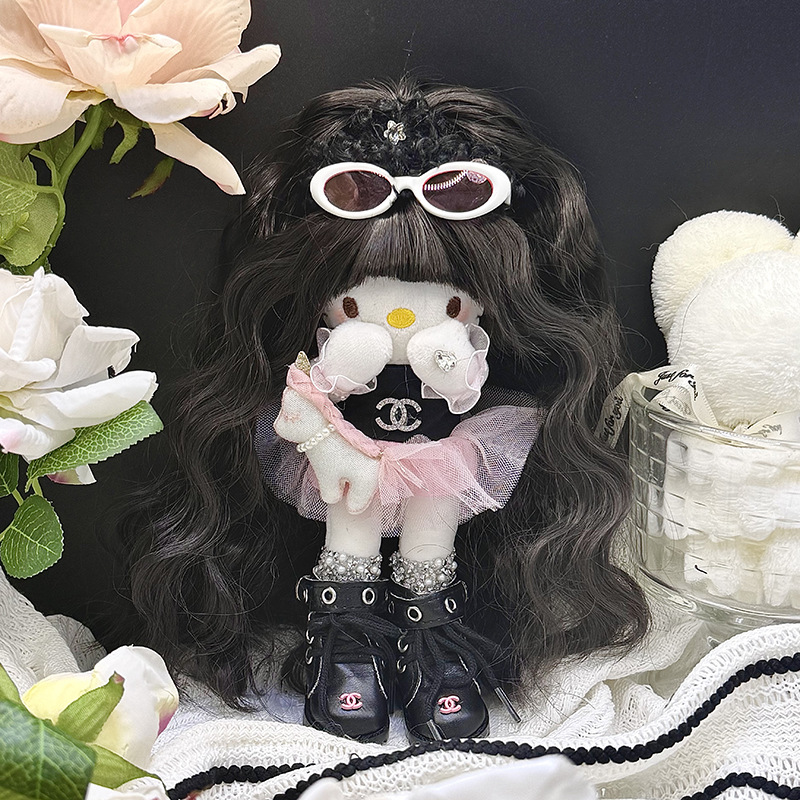 Plush Charms | Black&Red Doll Bag Charms & Keychains